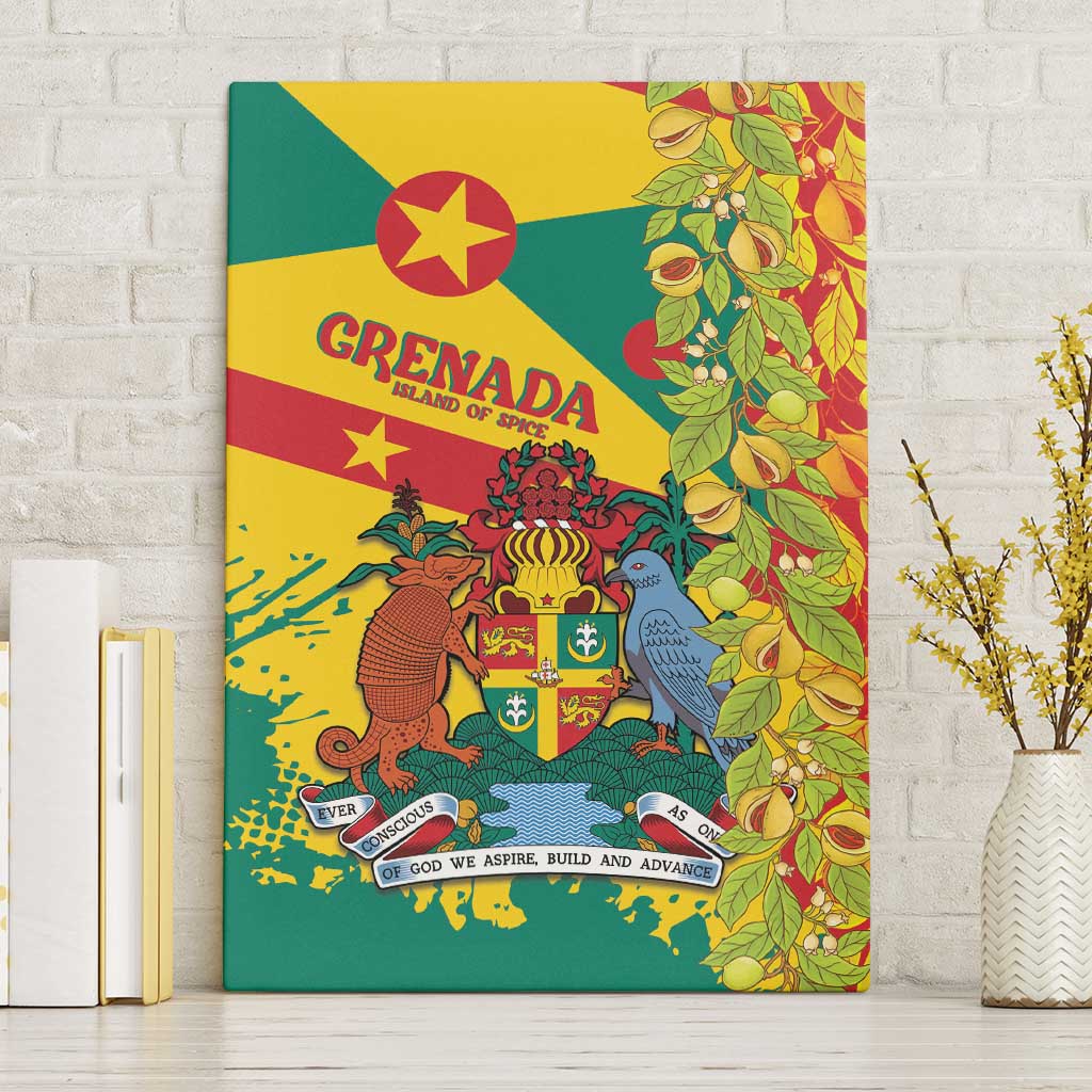 Grenada Canvas Wall Art Gwenad Nutmeg Island of Spice - Wonder Print Shop