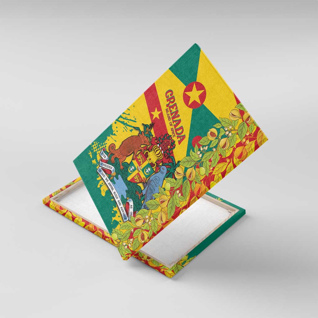 Grenada Canvas Wall Art Gwenad Nutmeg Island of Spice - Wonder Print Shop