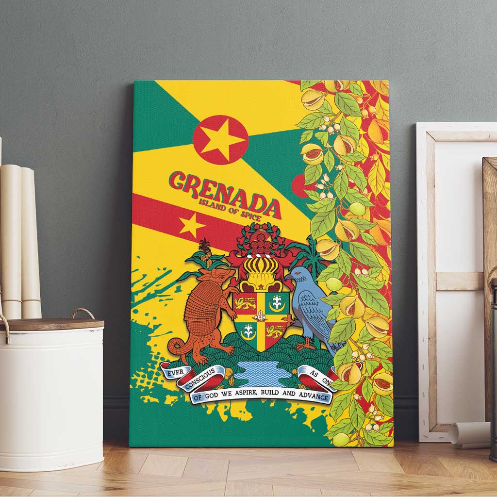 Grenada Canvas Wall Art Gwenad Nutmeg Island of Spice - Wonder Print Shop
