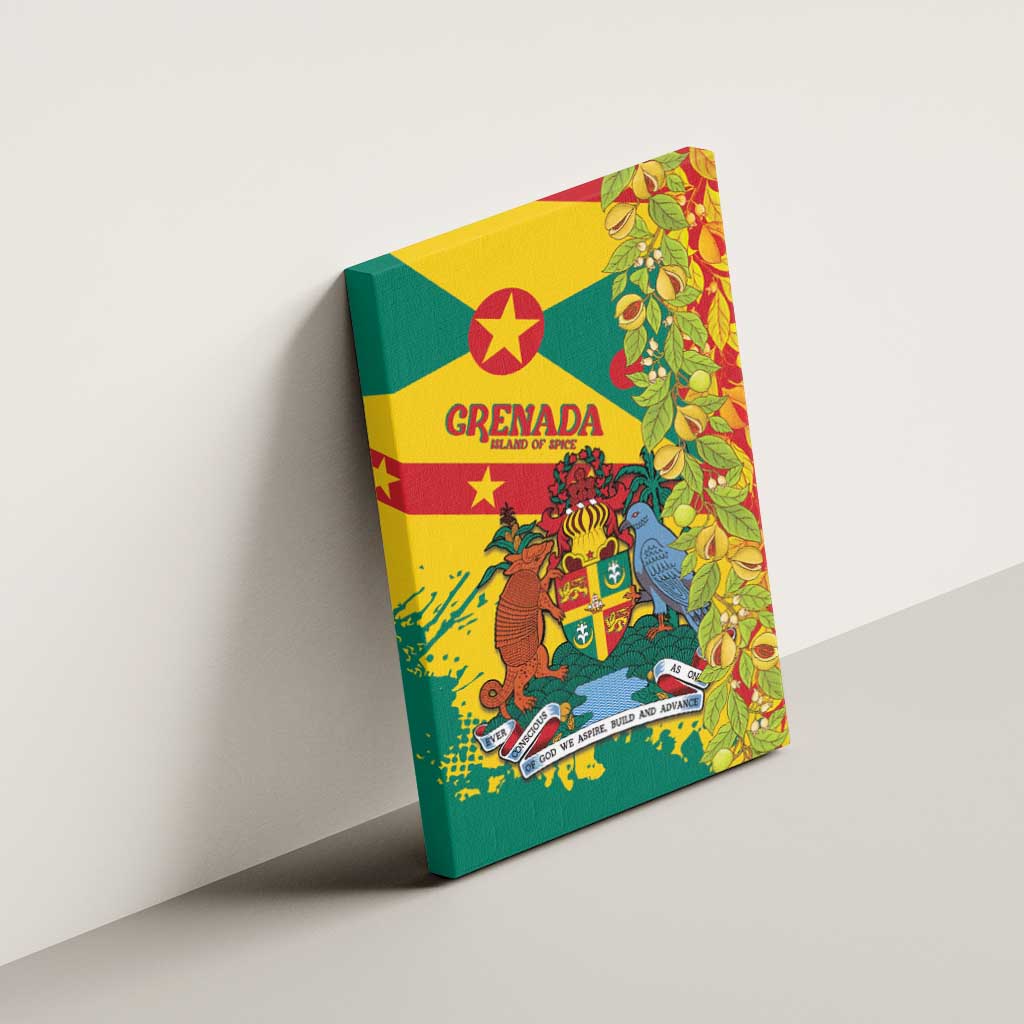 Grenada Canvas Wall Art Gwenad Nutmeg Island of Spice - Wonder Print Shop