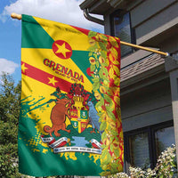 Grenada Garden Flag Gwenad Nutmeg Island of Spice - Wonder Print Shop