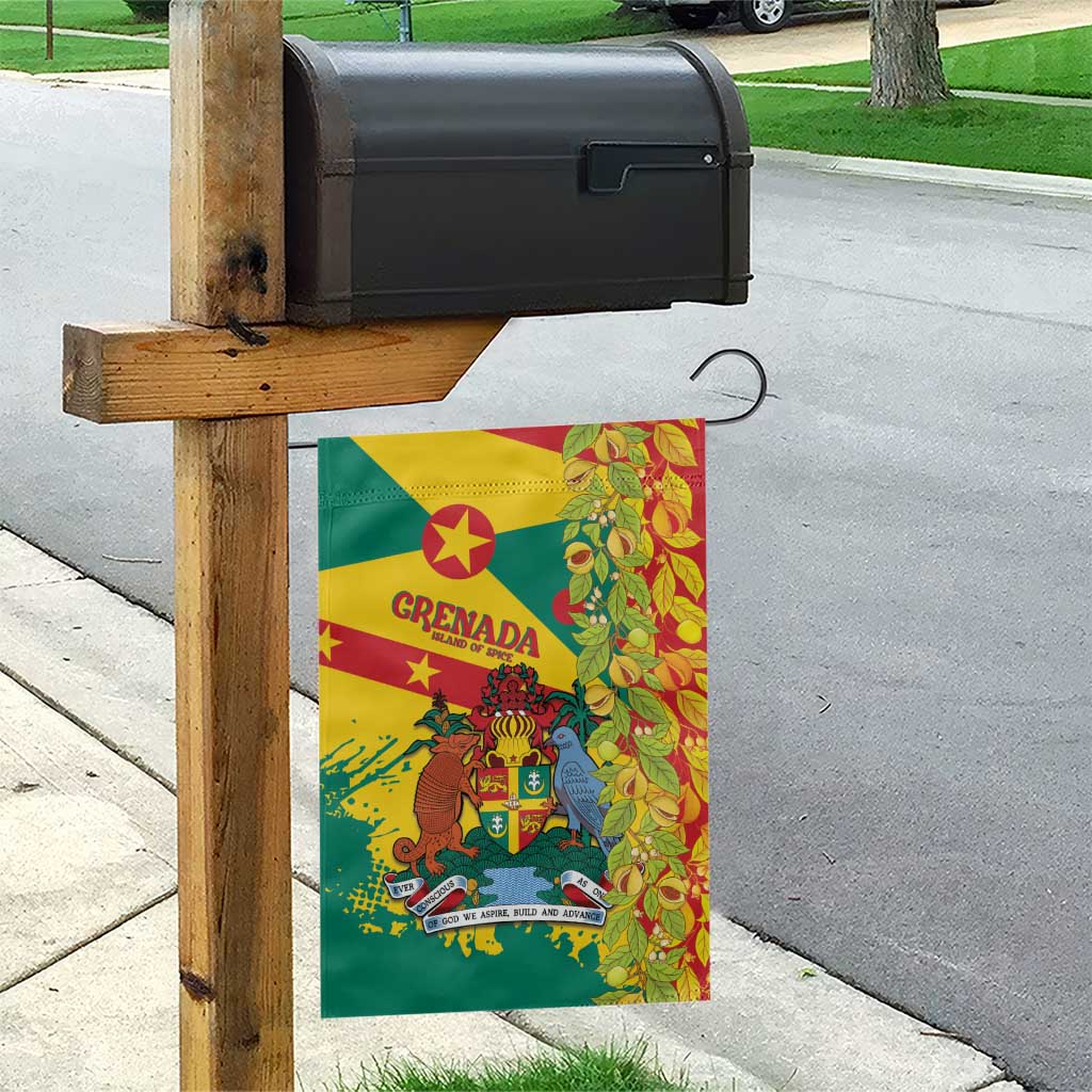 Grenada Garden Flag Gwenad Nutmeg Island of Spice - Wonder Print Shop