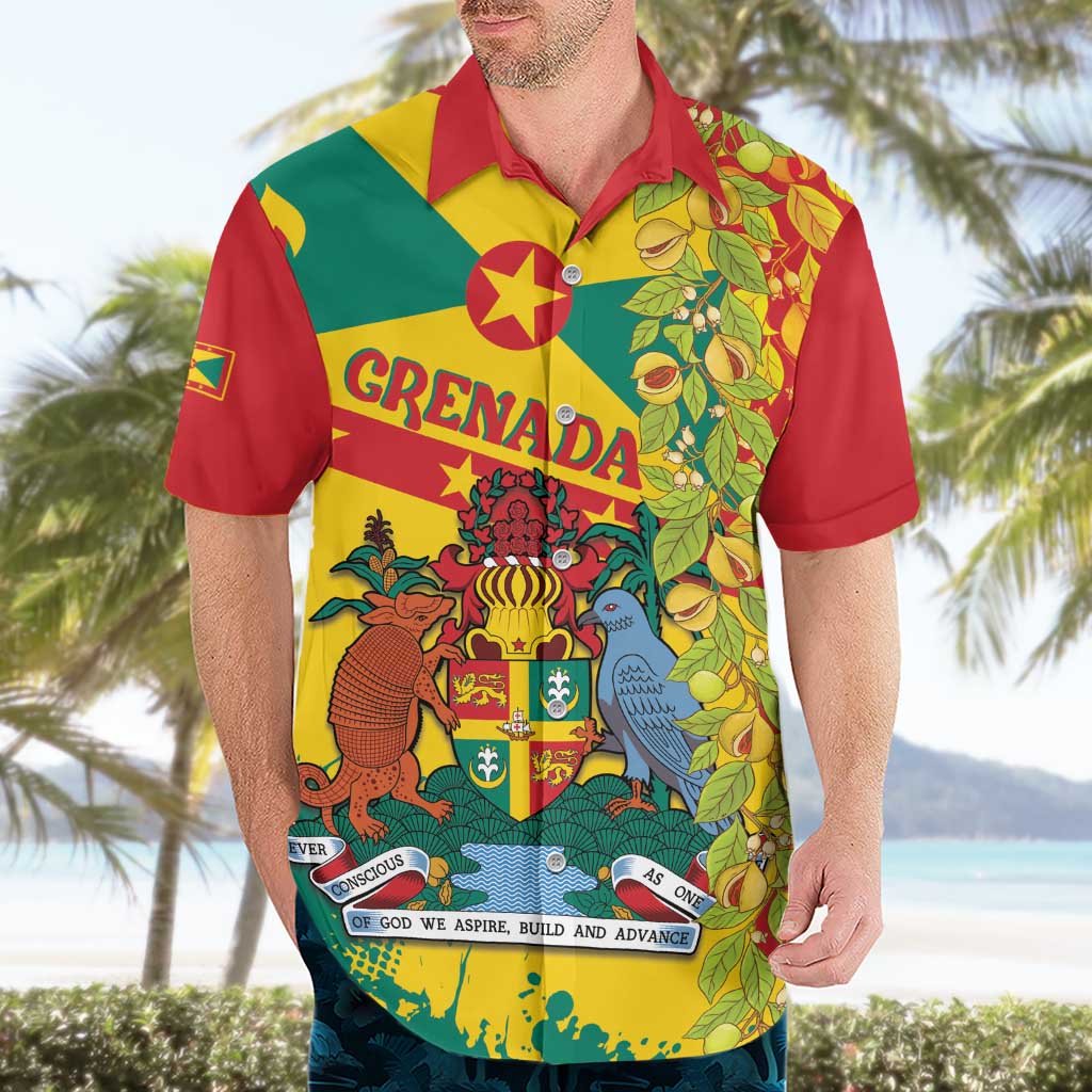 Grenada Hawaiian Shirt Gwenad Nutmeg Island of Spice - Wonder Print Shop