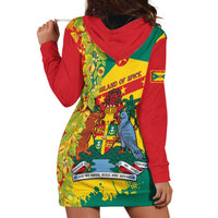 Grenada Hoodie Dress Gwenad Nutmeg Island of Spice - Wonder Print Shop