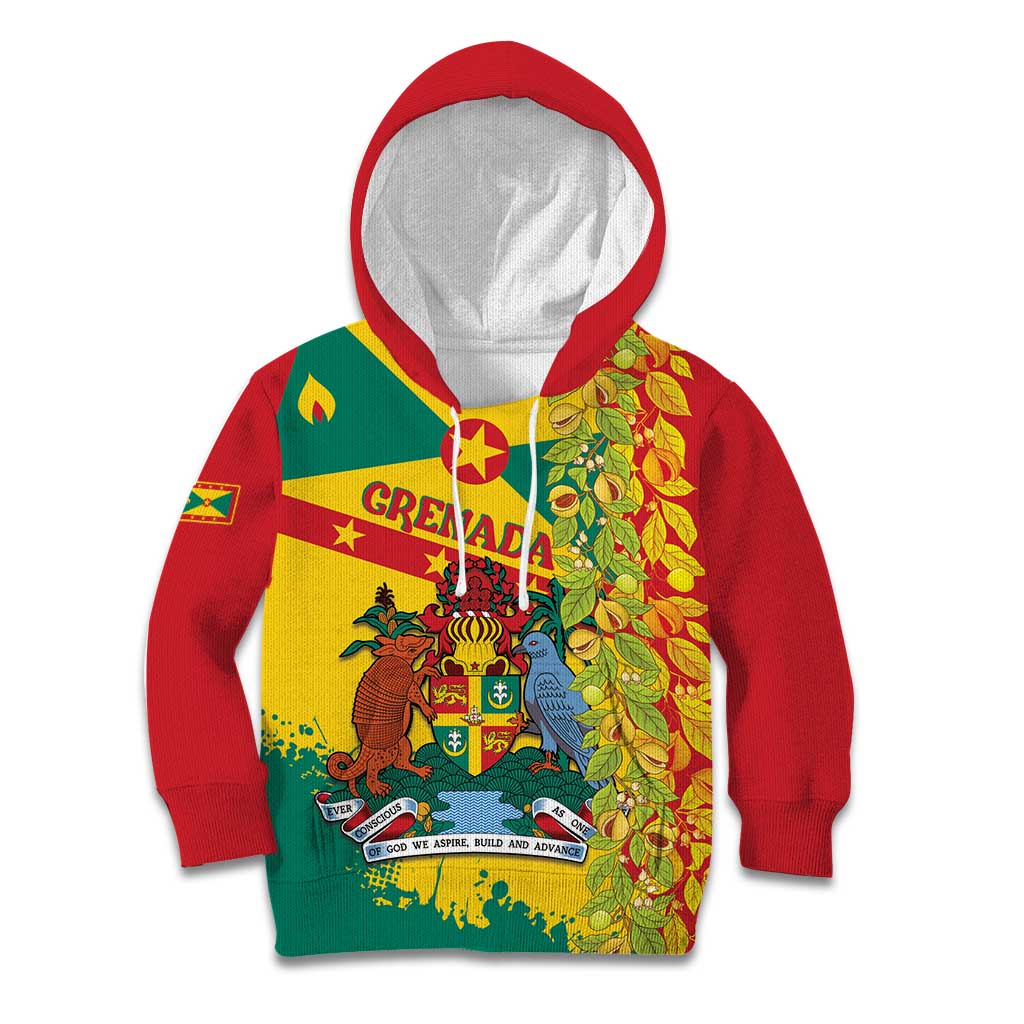Grenada Kid Hoodie Gwenad Nutmeg Island of Spice - Wonder Print Shop