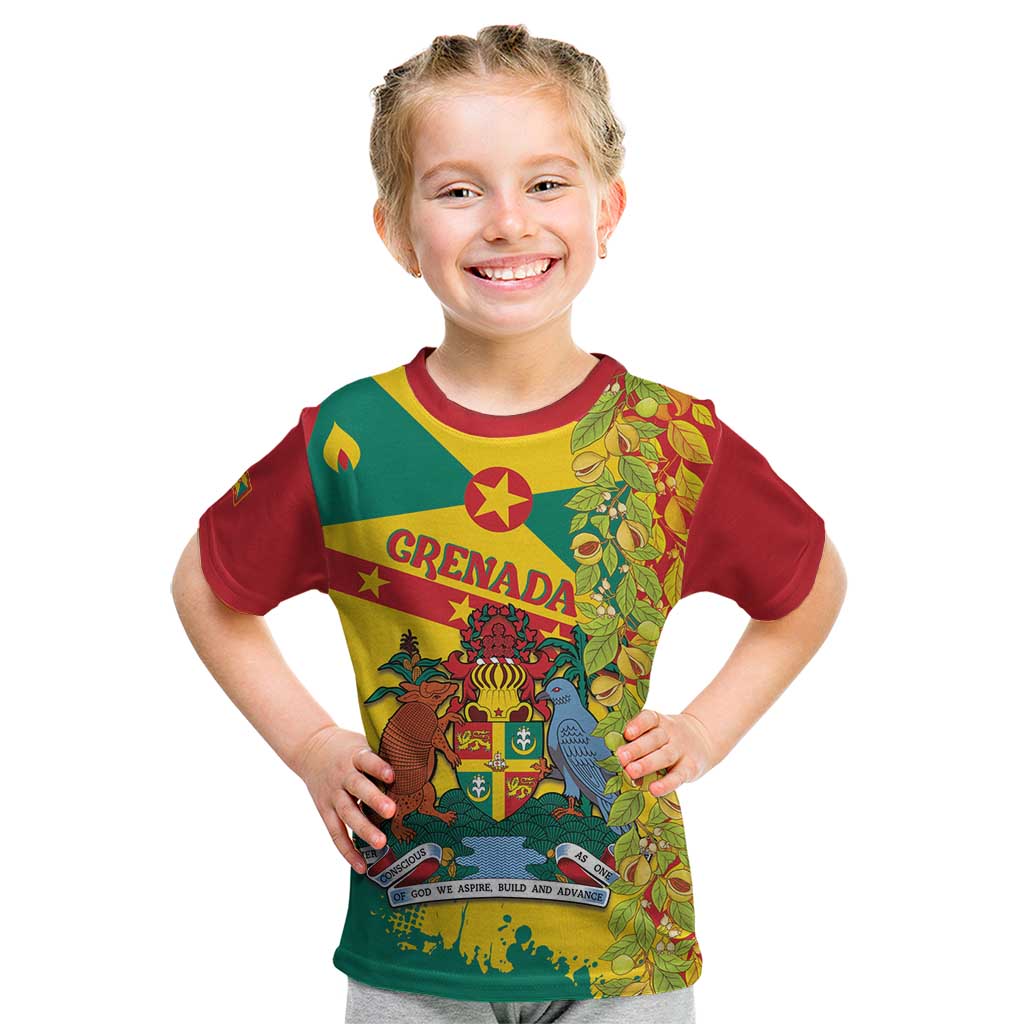 Grenada Kid T Shirt Gwenad Nutmeg Island of Spice - Wonder Print Shop