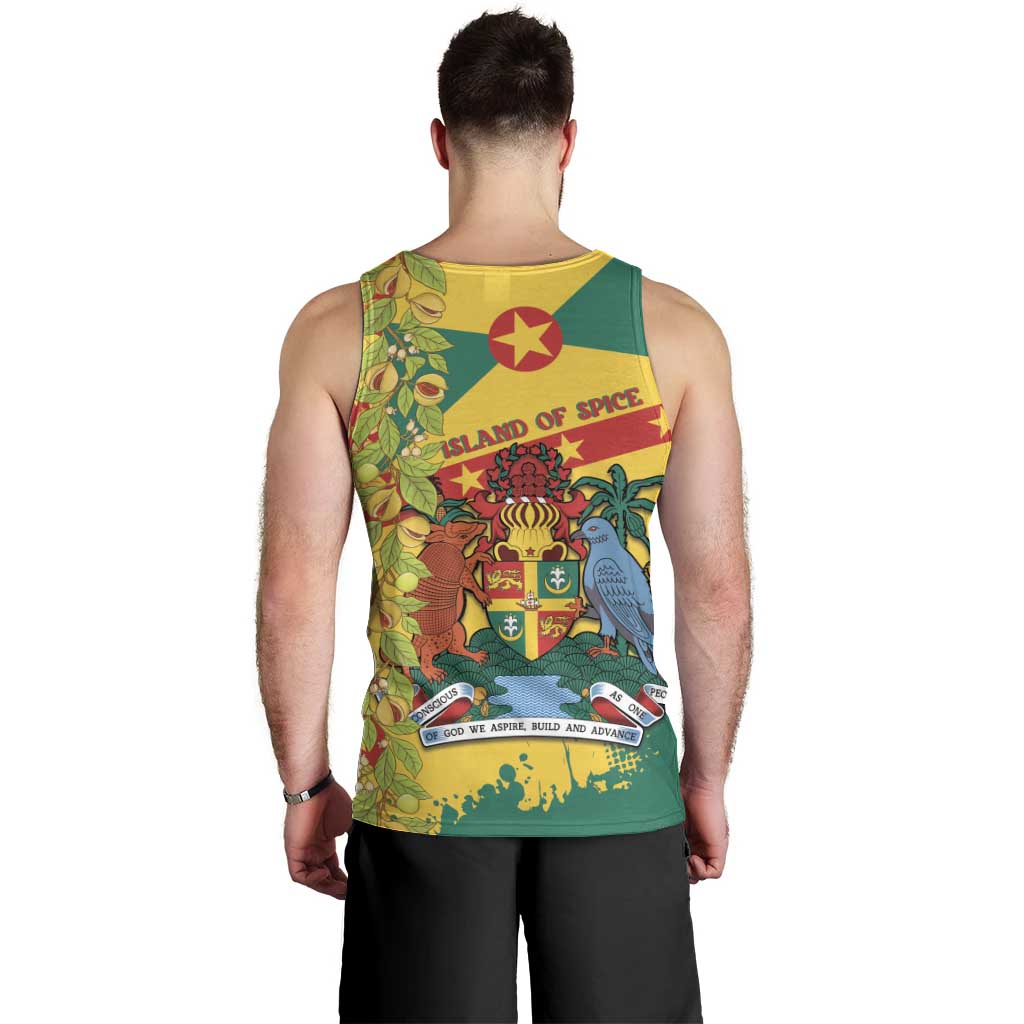 Grenada Men Tank Top Gwenad Nutmeg Island of Spice - Wonder Print Shop