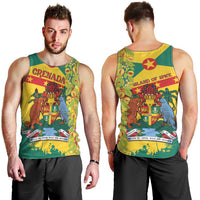 Grenada Men Tank Top Gwenad Nutmeg Island of Spice - Wonder Print Shop
