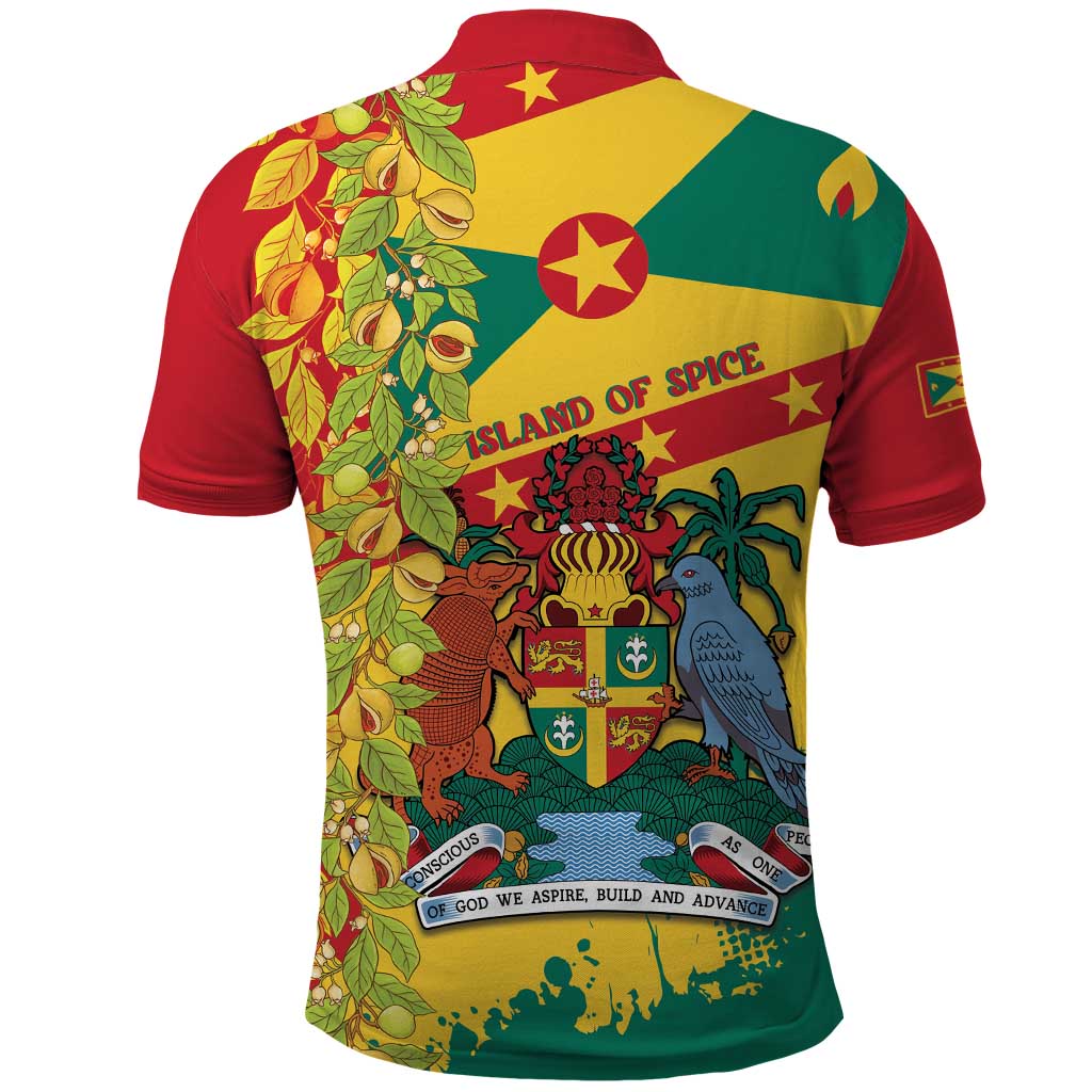 Grenada Polo Shirt Gwenad Nutmeg Island of Spice - Wonder Print Shop