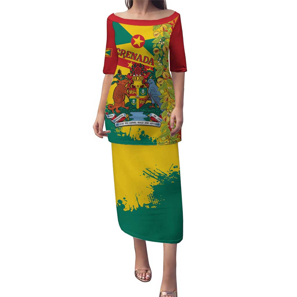 Grenada Puletasi Gwenad Nutmeg Island of Spice - Wonder Print Shop