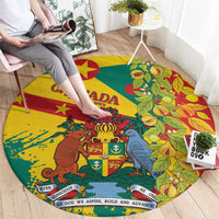 Grenada Round Carpet Gwenad Nutmeg Island of Spice