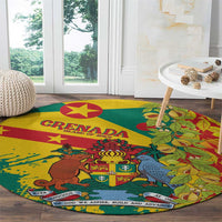 Grenada Round Carpet Gwenad Nutmeg Island of Spice