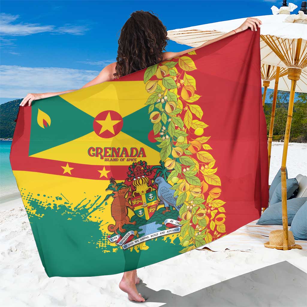Grenada Sarong Gwenad Nutmeg Island of Spice - Wonder Print Shop