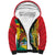 Grenada Sherpa Hoodie Gwenad Nutmeg Island of Spice - Wonder Print Shop