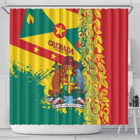 Grenada Shower Curtain Gwenad Nutmeg Island of Spice