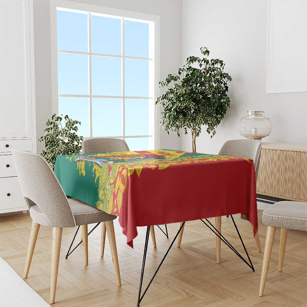 Grenada Tablecloth Gwenad Nutmeg Island of Spice - Wonder Print Shop