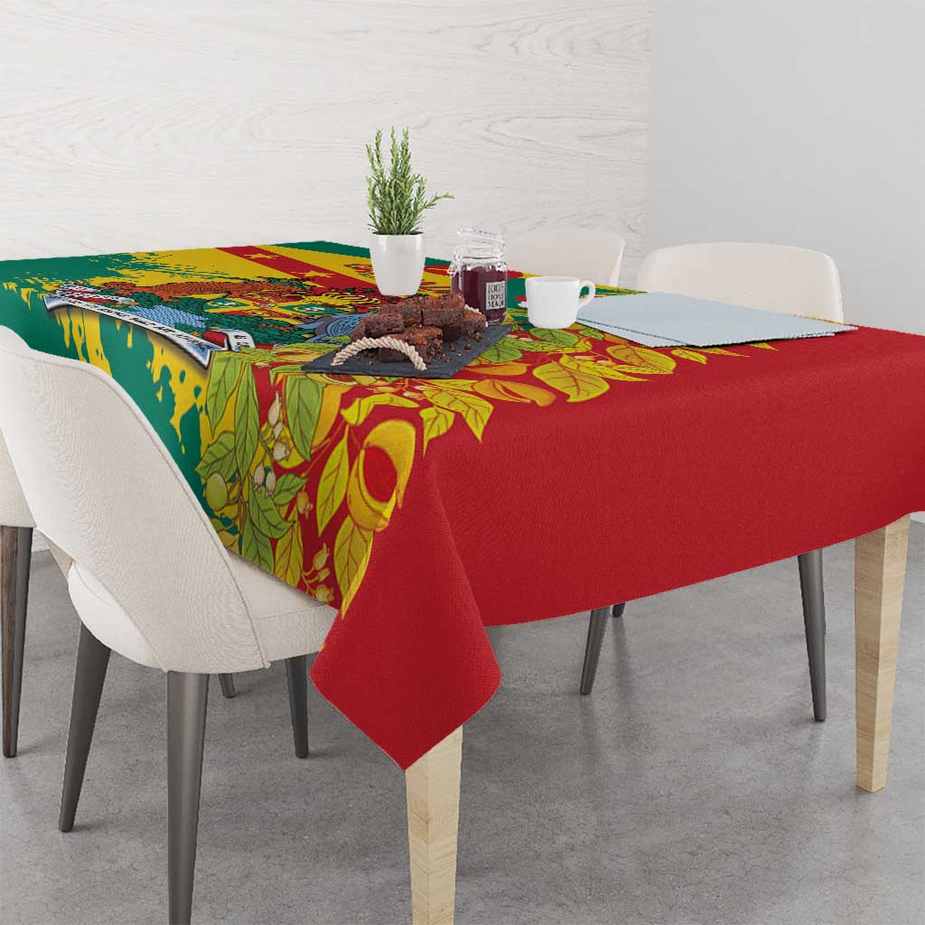 Grenada Tablecloth Gwenad Nutmeg Island of Spice - Wonder Print Shop