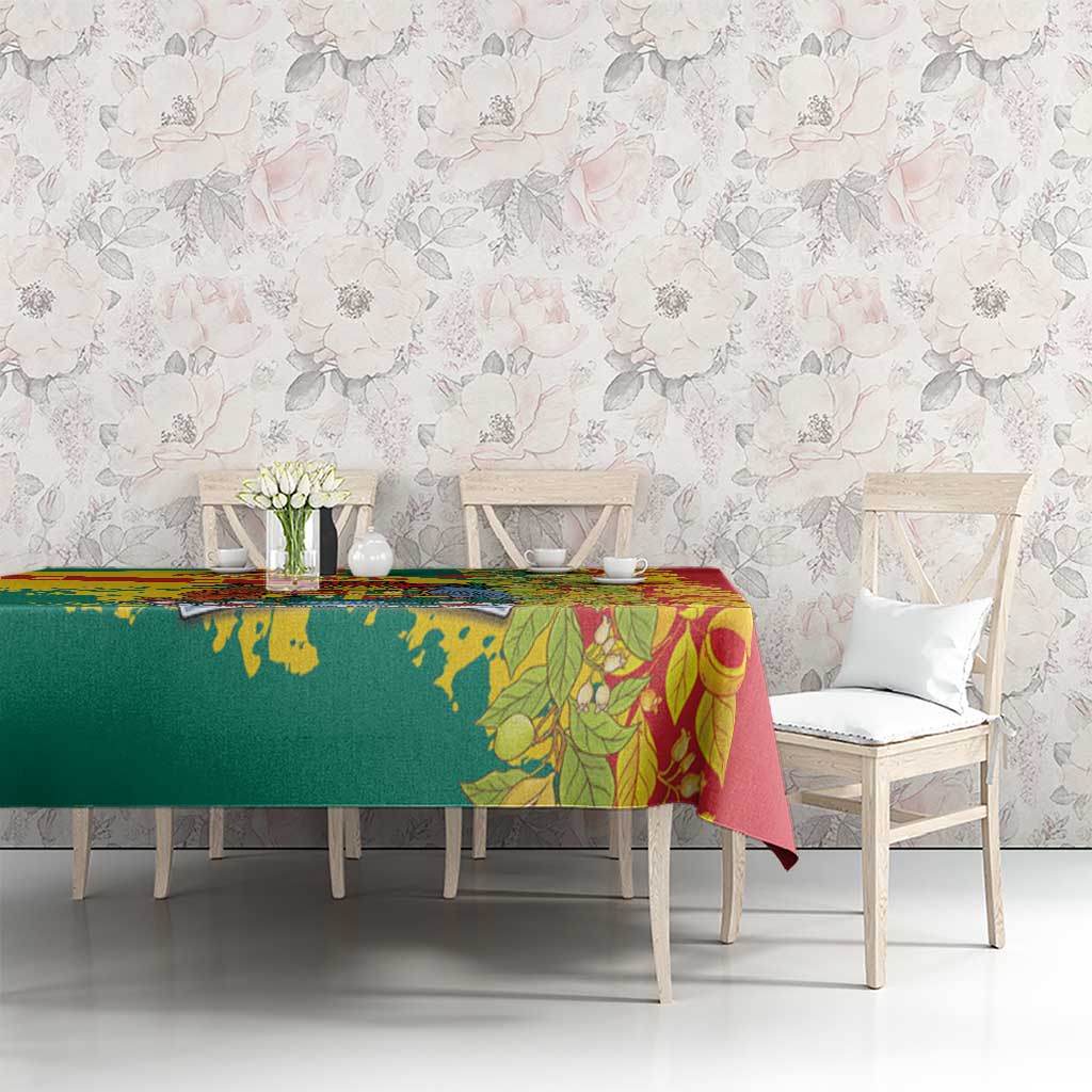 Grenada Tablecloth Gwenad Nutmeg Island of Spice - Wonder Print Shop