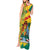 Grenada Tank Maxi Dress Gwenad Nutmeg Island of Spice - Wonder Print Shop