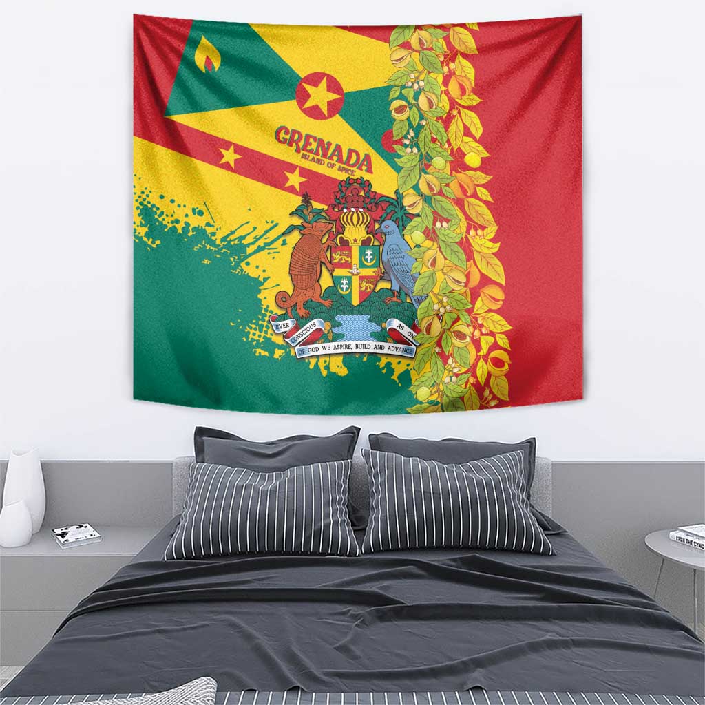 Grenada Tapestry Gwenad Nutmeg Island of Spice - Wonder Print Shop