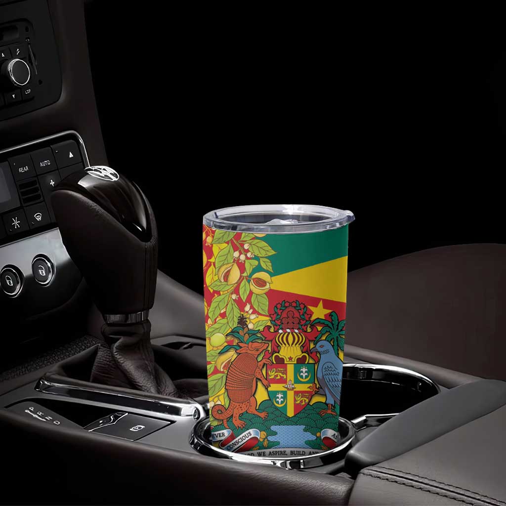 Grenada Tumbler Cup Gwenad Nutmeg Island of Spice - Wonder Print Shop