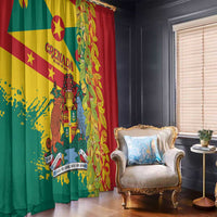 Grenada Window Curtain Gwenad Nutmeg Island of Spice - Wonder Print Shop