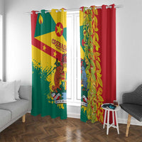 Grenada Window Curtain Gwenad Nutmeg Island of Spice - Wonder Print Shop