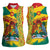 Grenada Women Sleeveless Polo Shirt Gwenad Nutmeg Island of Spice - Wonder Print Shop
