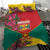 Grenada 1974 Bedding Set Gwenad Map With Bougainvillea - Flag Color - Wonder Print Shop