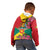 Grenada 1974 Kid Hoodie Gwenad Map With Bougainvillea - Flag Color - Wonder Print Shop