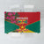 Grenada 1974 Tablecloth Gwenad Map With Bougainvillea - Flag Color - Wonder Print Shop