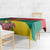 Grenada 1974 Tablecloth Gwenad Map With Bougainvillea - Flag Color - Wonder Print Shop