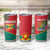 Grenada 1974 Tumbler Cup Gwenad Map With Bougainvillea - Flag Color - Wonder Print Shop