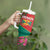 Grenada 1974 Tumbler With Handle Gwenad Map With Bougainvillea - Flag Color - Wonder Print Shop