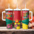 Grenada 1974 Tumbler With Handle Gwenad Map With Bougainvillea - Flag Color - Wonder Print Shop