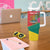 Grenada 1974 Tumbler With Handle Gwenad Map With Bougainvillea - Flag Color - Wonder Print Shop