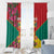 Grenada 1974 Window Curtain Gwenad Map With Bougainvillea - Flag Color - Wonder Print Shop