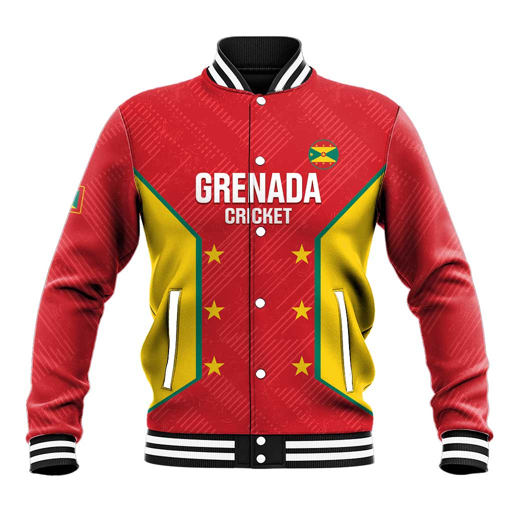 Custom Grenada Cricket Baseball Jacket 2025 Sporty Style - Wonder Print Shop