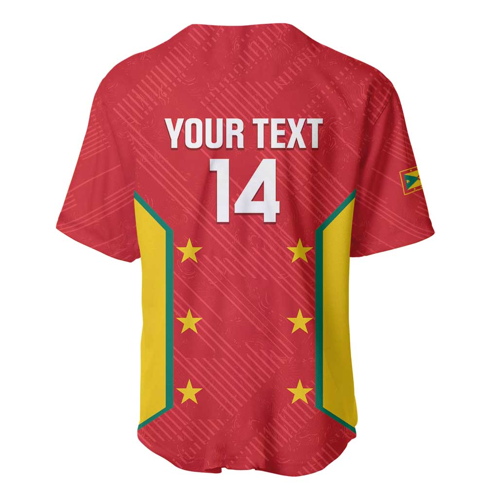 Custom Grenada Cricket Baseball Jersey 2025 Sporty Style - Wonder Print Shop