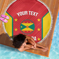 Custom Grenada Cricket Beach Blanket 2025 Sporty Style - Wonder Print Shop