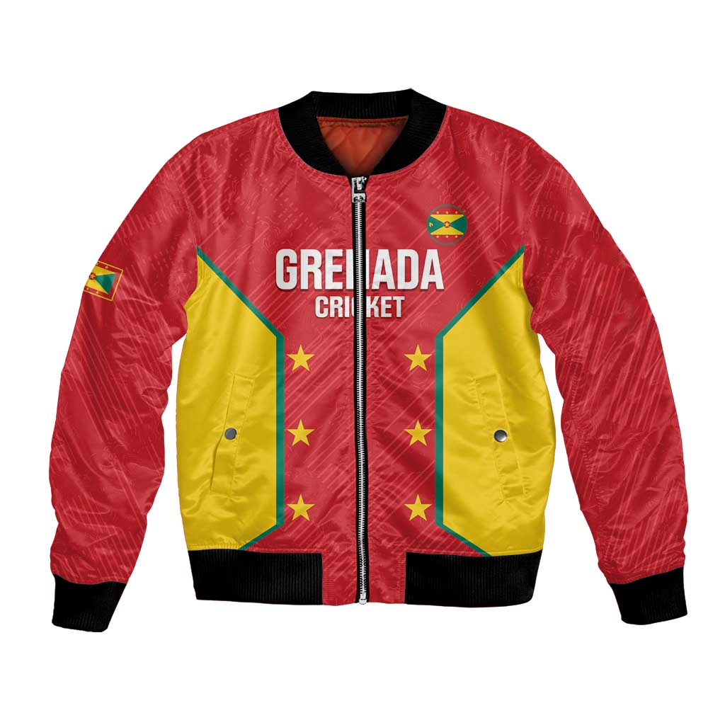 Custom Grenada Cricket Bomber Jacket 2025 Sporty Style - Wonder Print Shop