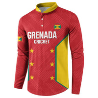Custom Grenada Cricket Button Sweatshirt 2025 Sporty Style - Wonder Print Shop