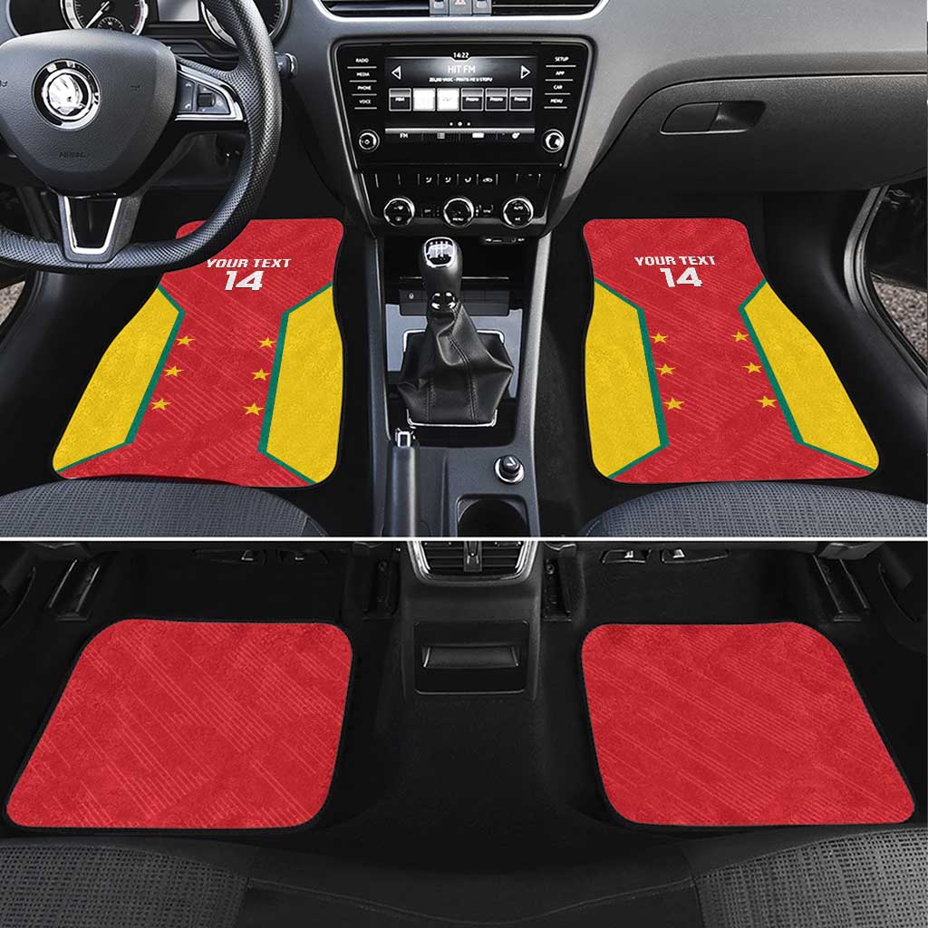 Custom Grenada Cricket Car Mats 2025 Sporty Style - Wonder Print Shop