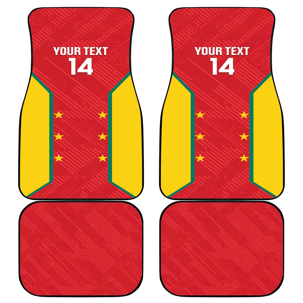 Custom Grenada Cricket Car Mats 2025 Sporty Style - Wonder Print Shop