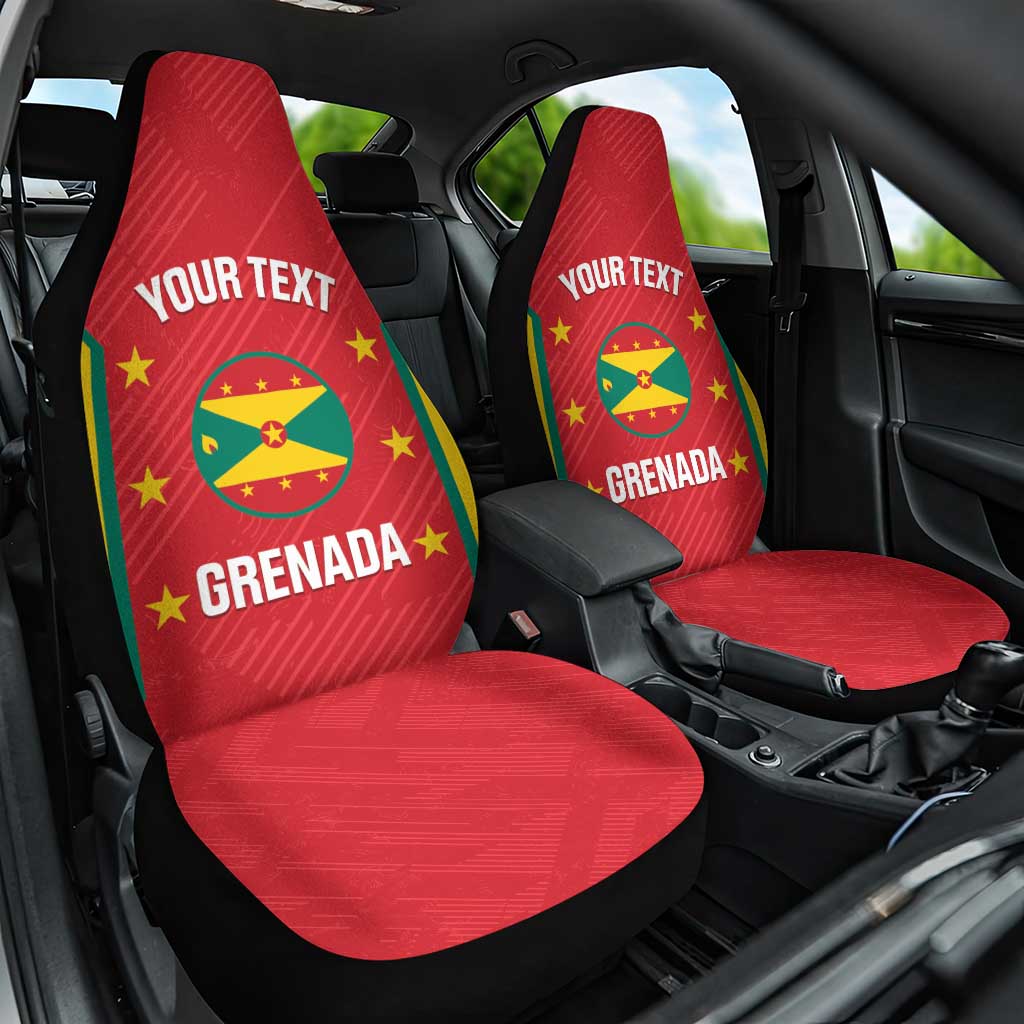 Custom Grenada Cricket Car Seat Cover 2025 Sporty Style - Wonder Print Shop
