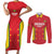 Custom Grenada Cricket Couples Matching Short Sleeve Bodycon Dress and Long Sleeve Button Shirt 2025 Sporty Style - Wonder Print Shop