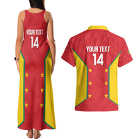 Custom Grenada Cricket Couples Matching Tank Maxi Dress and Hawaiian Shirt 2025 Sporty Style - Wonder Print Shop