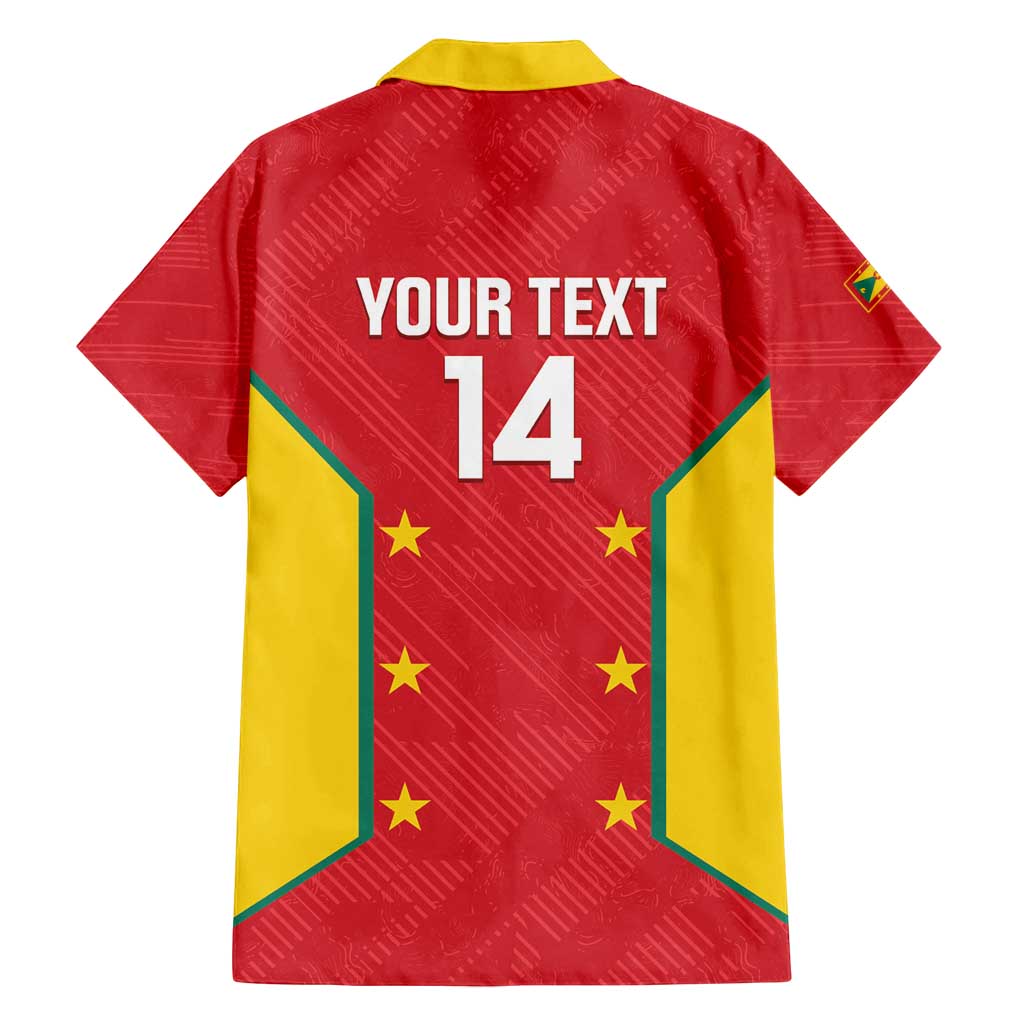 Custom Grenada Cricket Family Matching Long Sleeve Bodycon Dress and Hawaiian Shirt 2025 Sporty Style - Wonder Print Shop