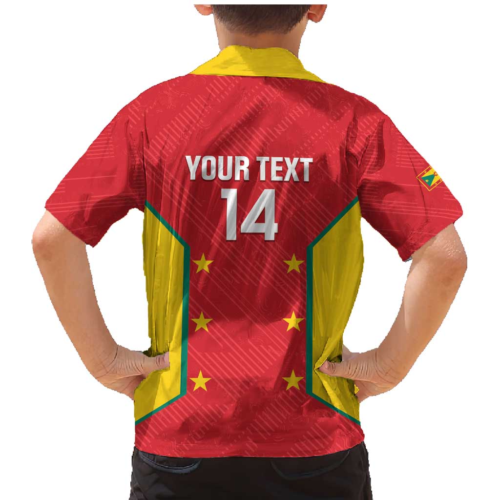 Custom Grenada Cricket Family Matching Mermaid Dress and Hawaiian Shirt 2025 Sporty Style - Wonder Print Shop