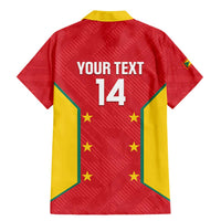 Custom Grenada Cricket Family Matching Mermaid Dress and Hawaiian Shirt 2025 Sporty Style - Wonder Print Shop